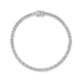 0.84ctw Diamond Link Bracelet