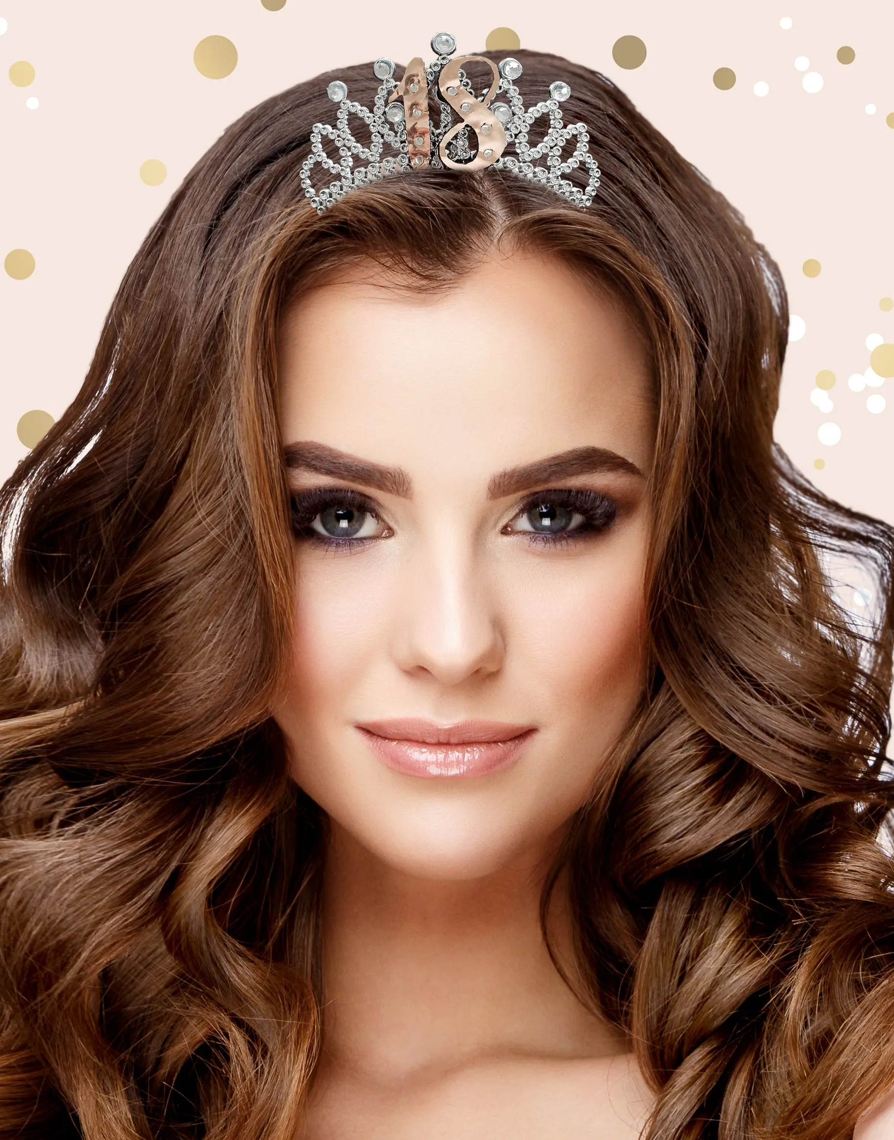 18th Birthday Rose Gold Tiara