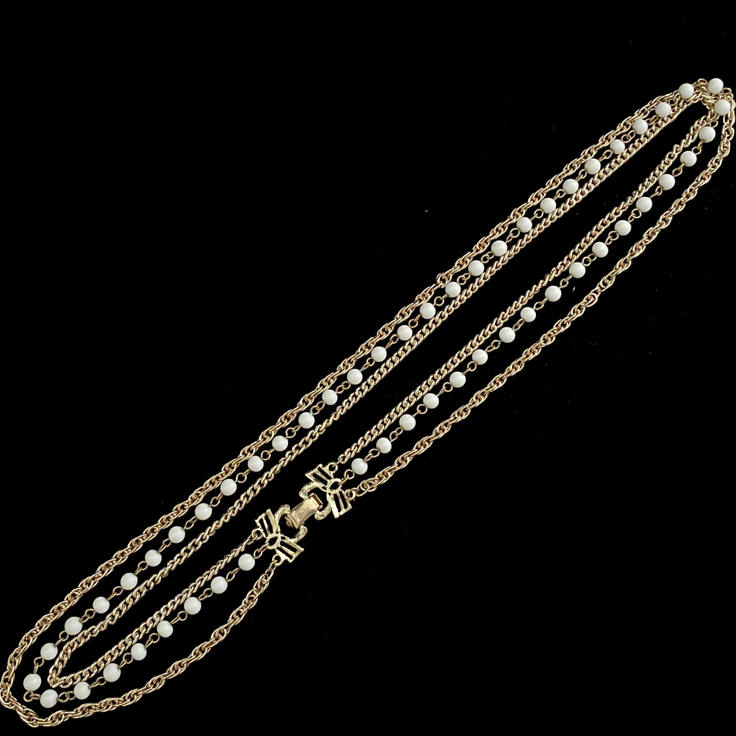 1960s Coro Graduated Necklace & Bracelet Parue