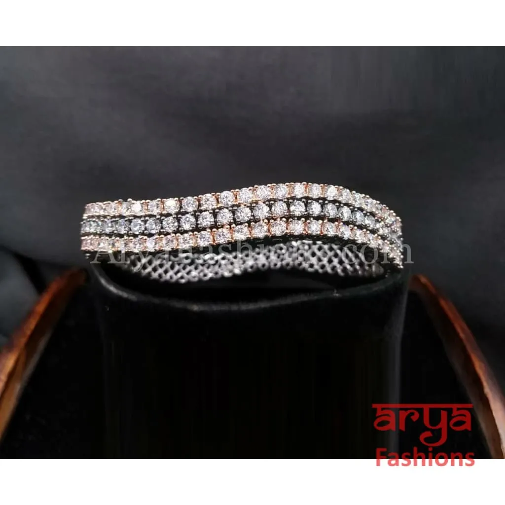 2.6 size Party wear Cubic Zirconia Bracelet