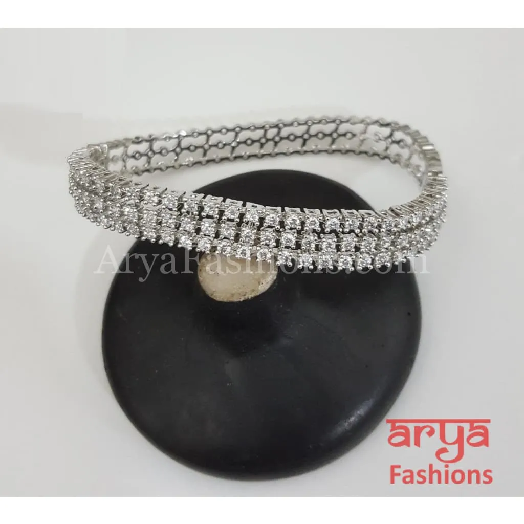 2.6 size Party wear Cubic Zirconia Bracelet