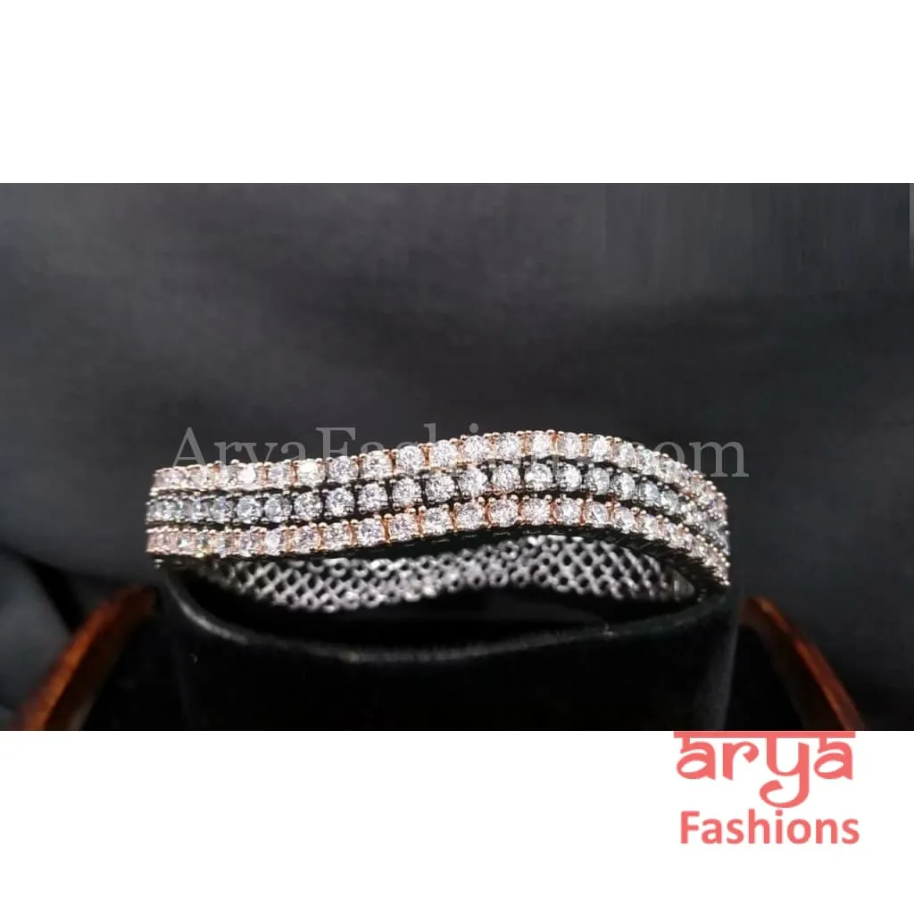 2.6 size Party wear Cubic Zirconia Bracelet