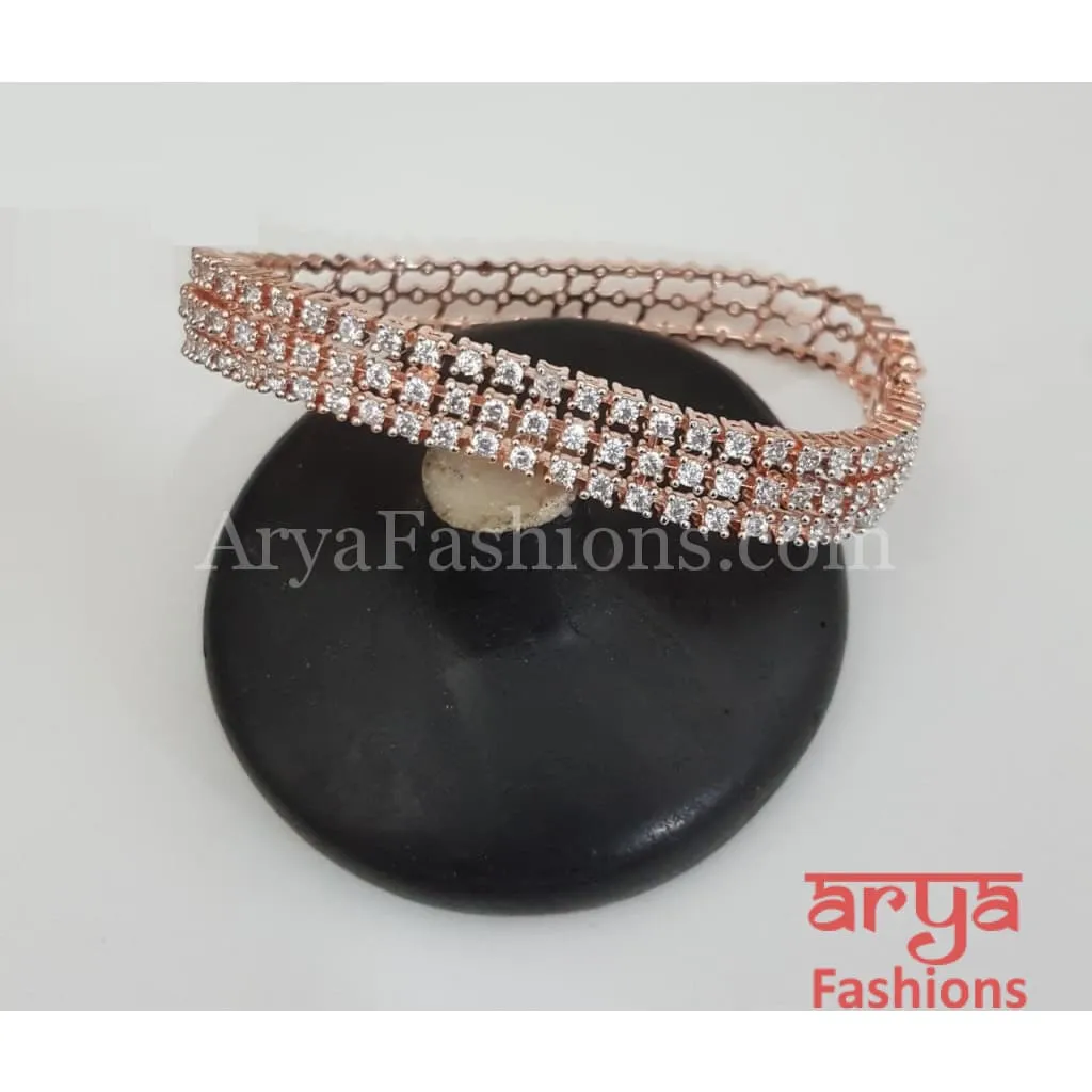 2.6 size Party wear Cubic Zirconia Bracelet