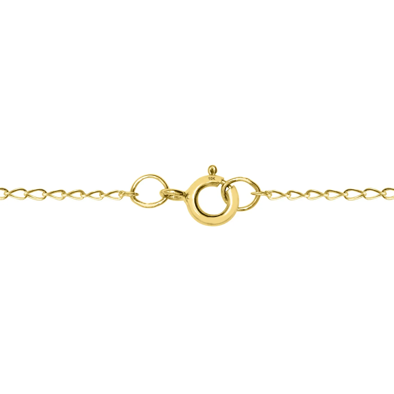 3/4 Carat Tw Double Halo Sapphire And Diamond Pendant In 10K Yellow Gold