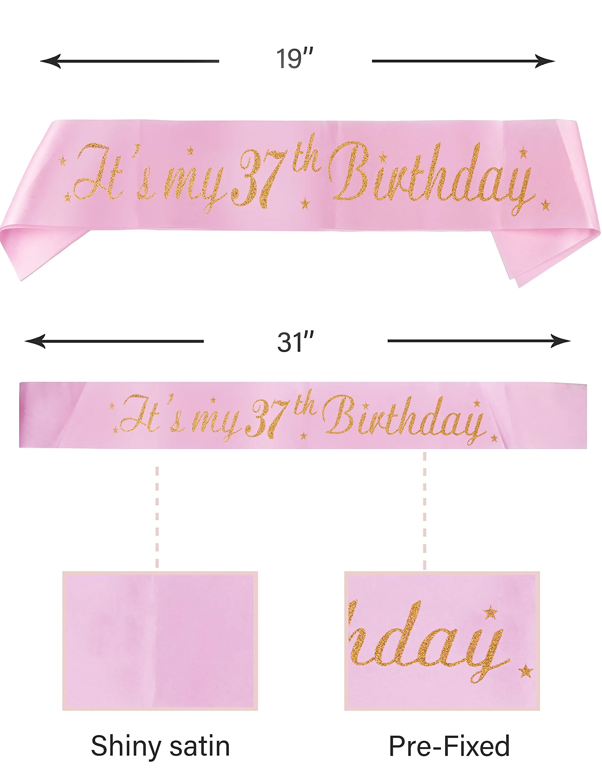 37th Birthday, 37th Birthday Gifts for Women, 37th Birthday Tiara, 37th Birthday