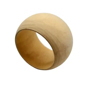 5 Cm Wide Vintage Wooden Bracelet