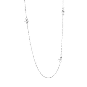 75%  DISCOUNT Sterling Silver Three Charm Bird Stacking Necklace with Amethyst, blue  sapphire