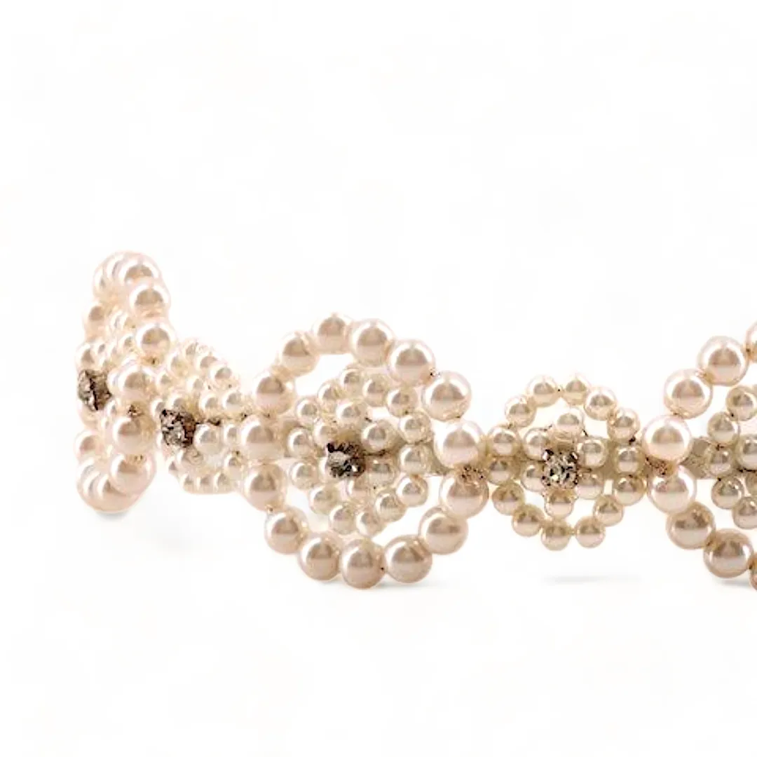 Agatha Pearl Designer Girls Headband