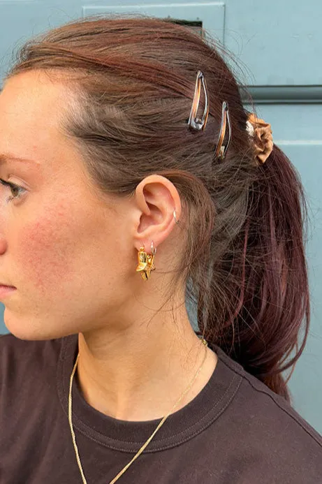 Ash London Remy Hoop Earrings