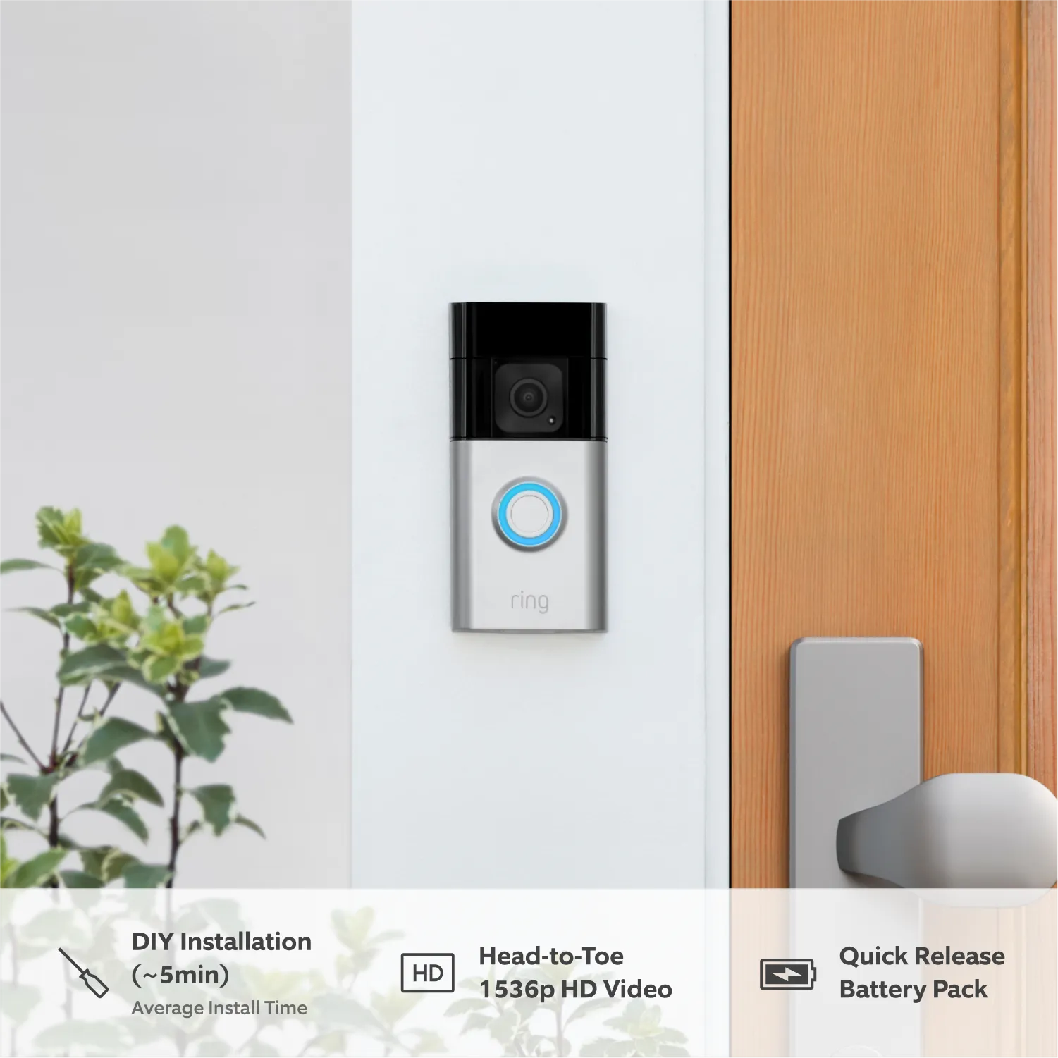 Battery Video Doorbell Plus