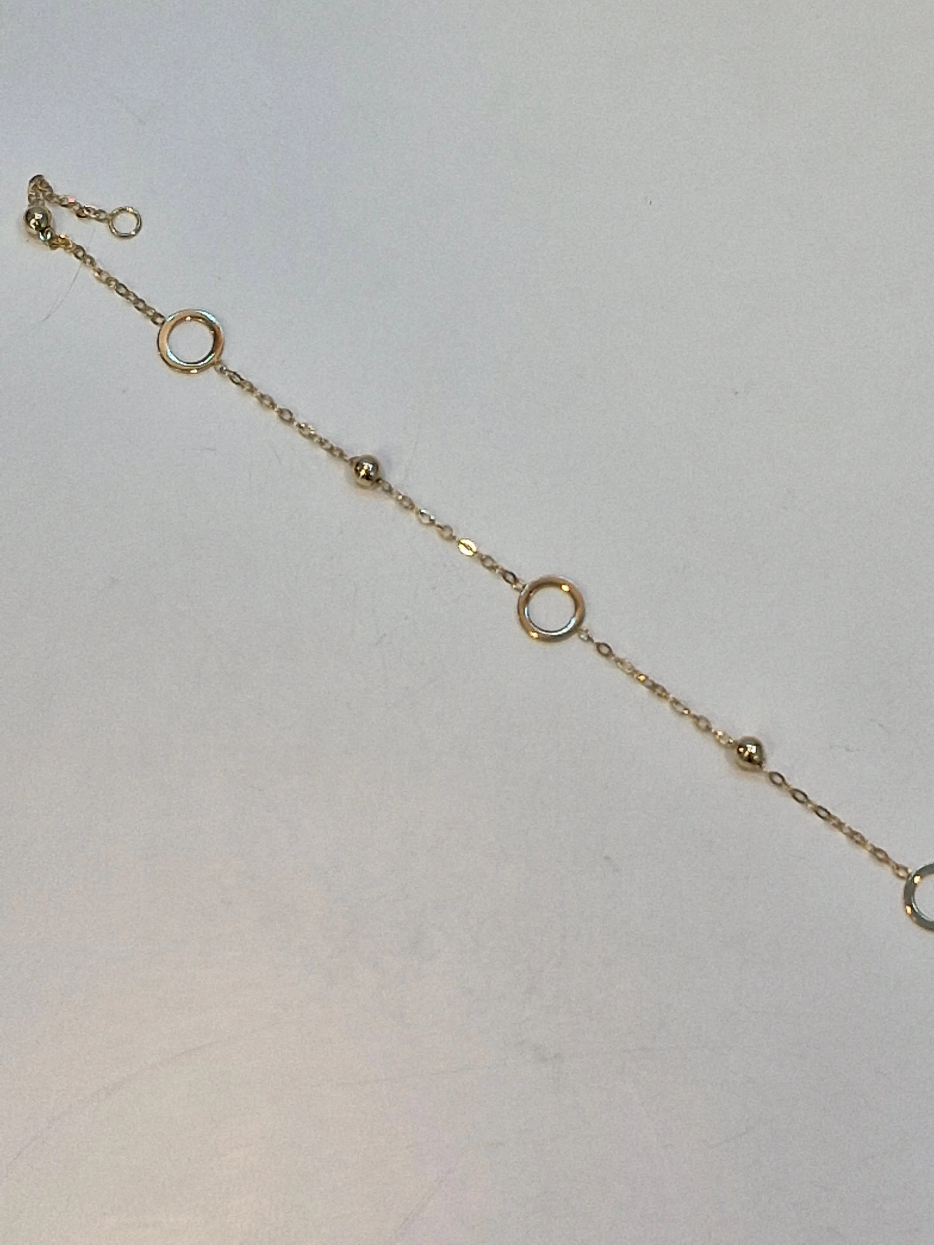 Bead & Circle Bracelet
