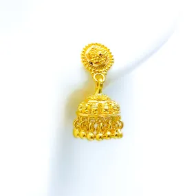 Beautiful Engraved Jhumki