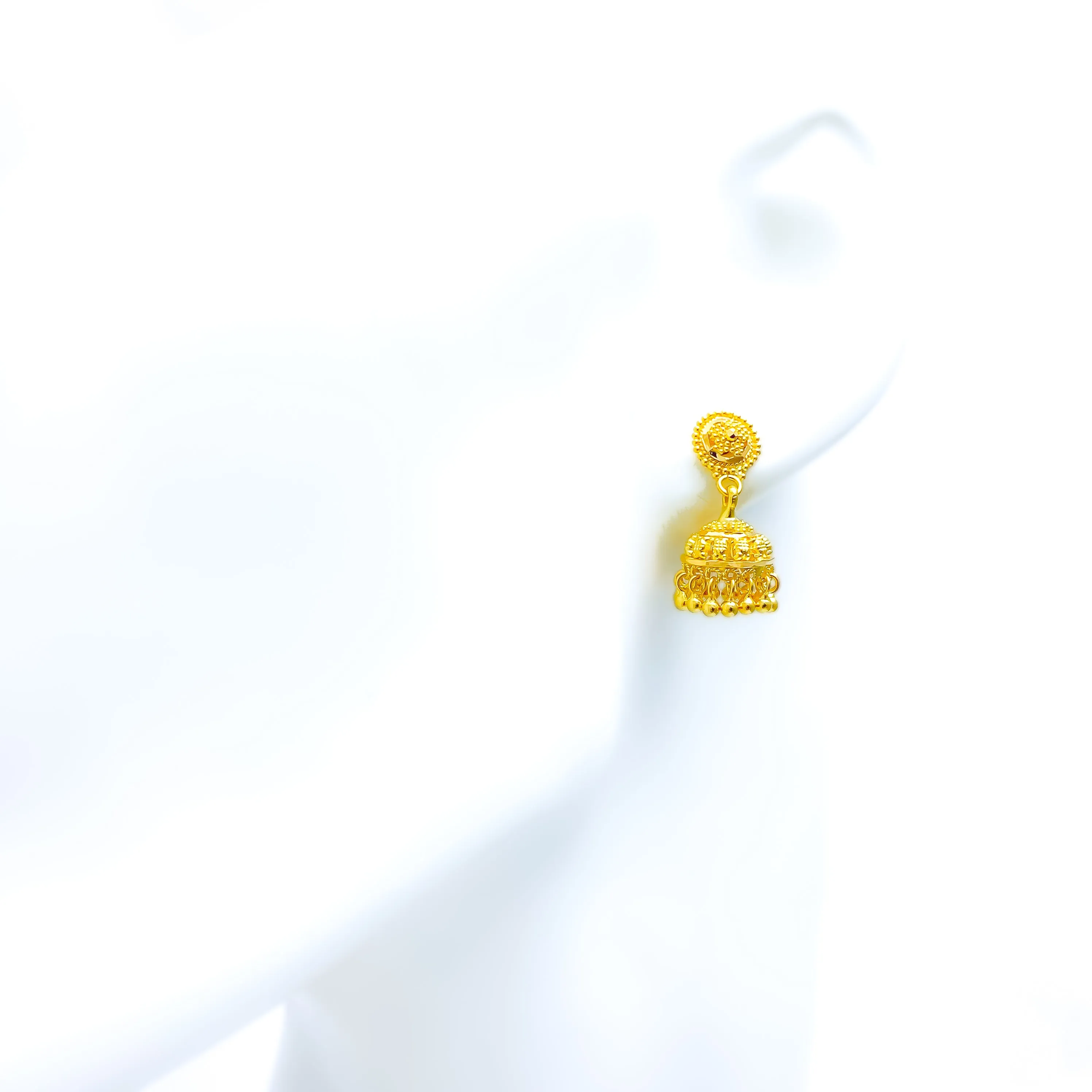 Beautiful Engraved Jhumki