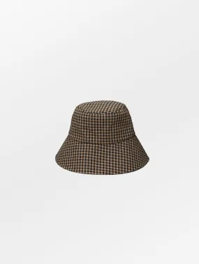 Beck Sondergaard - Chapeau Gingham Bucket Hat - Acorn Brown