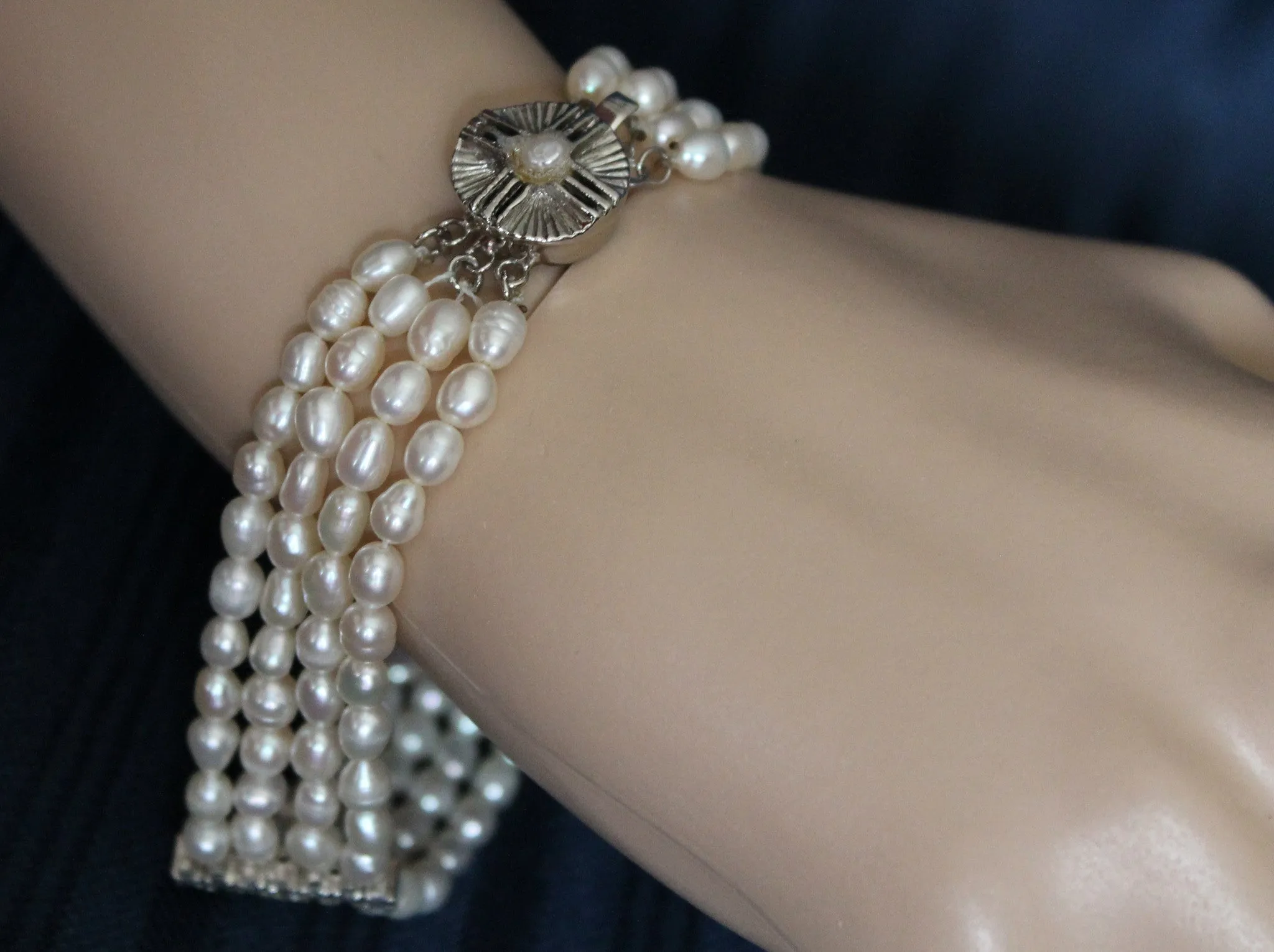 Bracelet 074 Pearl Culture Bracelet Shieno Sarees