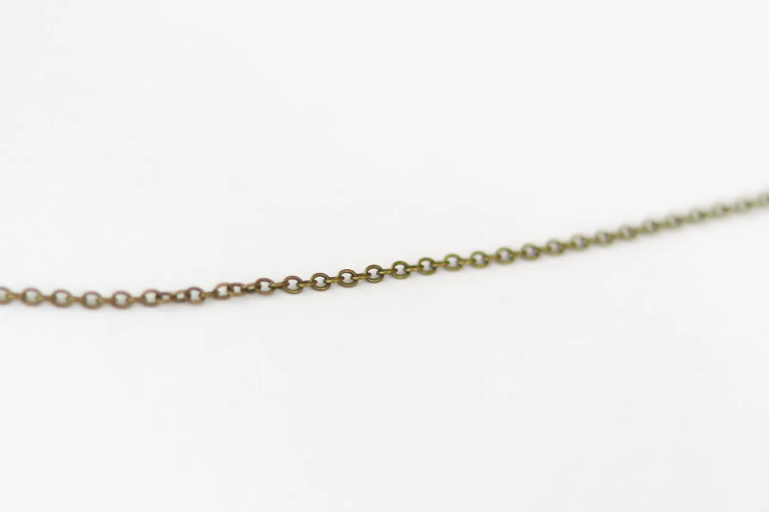 Bronze Om chain necklace for men yoga jewelry for him