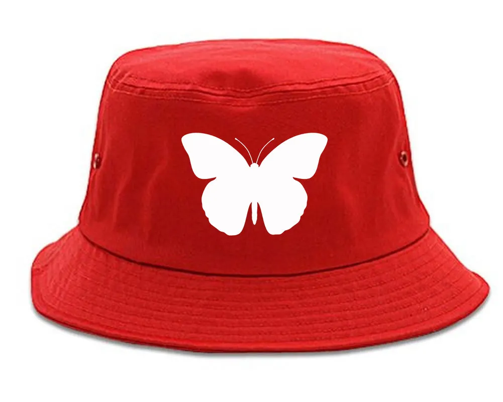 Butterfly Chest Mens Bucket Hat