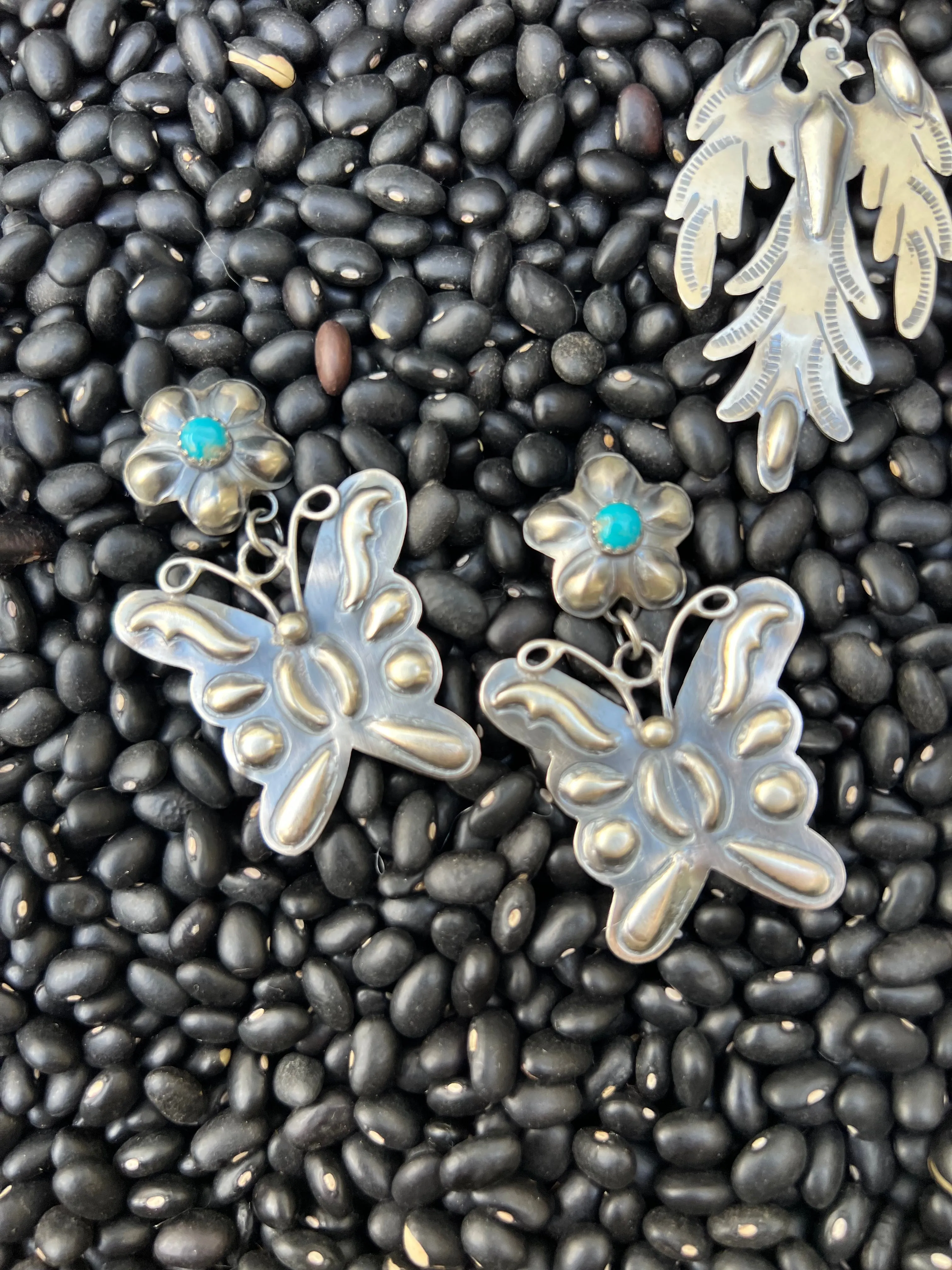 Butterfly Concho Earrings
