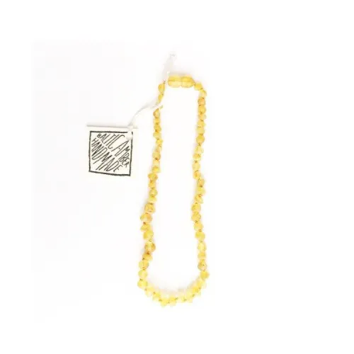 CanyonLeaf 11" Raw Amber Baby Necklace