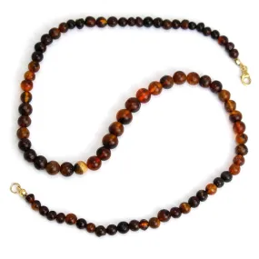 Chin State Root Amber Strand Necklace #1
