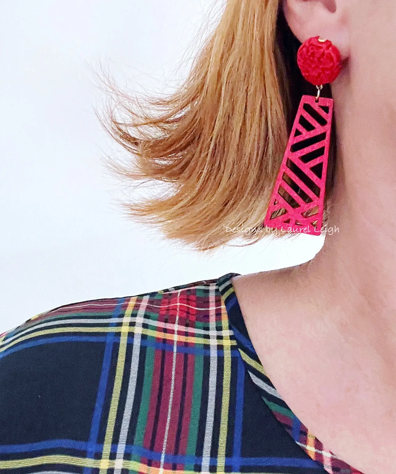 Chinoiserie Chippendale Earrings