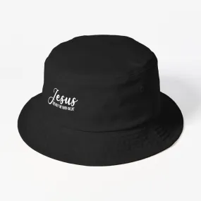 Christ Jesus The Way The Truth Life Blessed Christians Bucket Hat