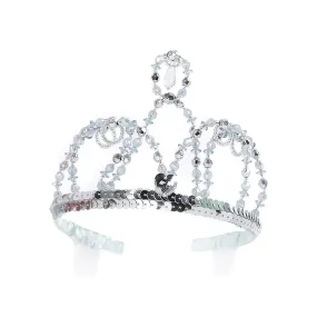 Cinderella Tiara Silver & Blue  | Great Pretenders