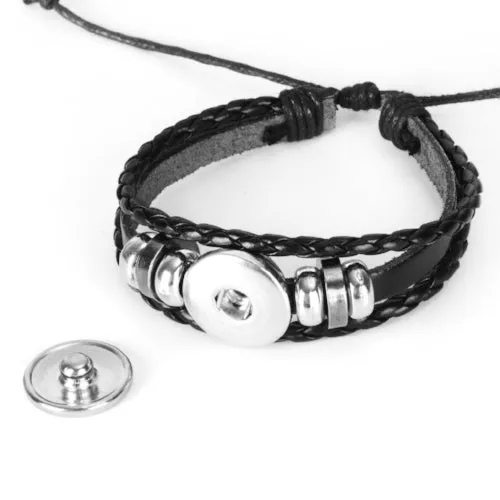 Classy Men Libra Zodiac Symbol Bracelet
