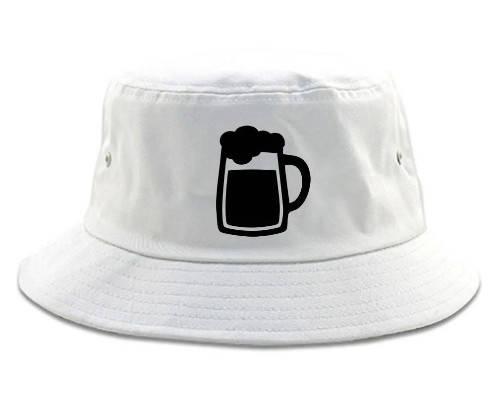 Cold Beer Mug Pint Tap Bucket Hat Cap