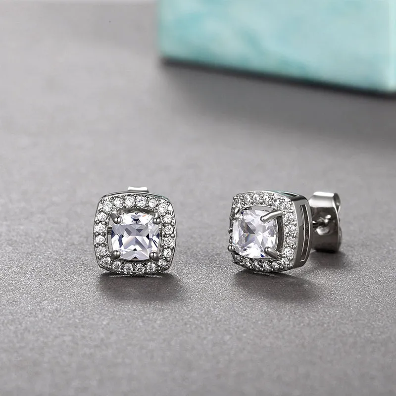 Creative zircon all-match earrings