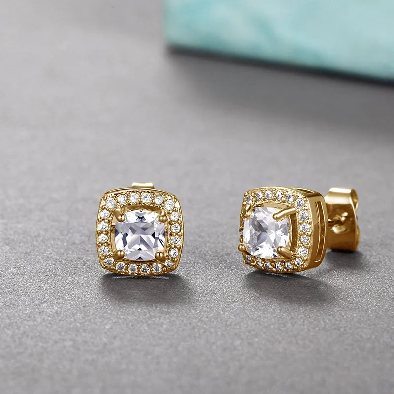 Creative zircon all-match earrings
