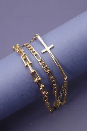 Cross bracelet