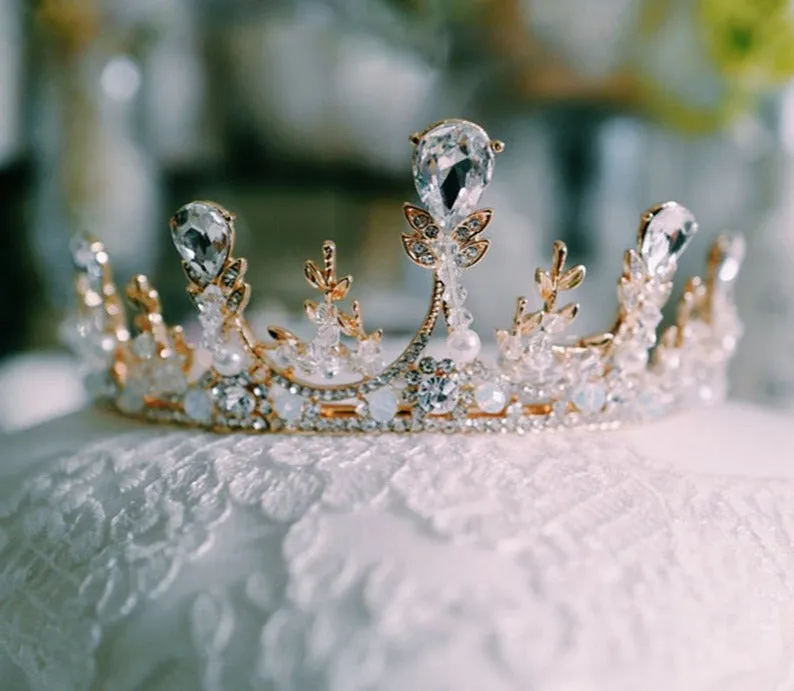 Crystal Princess Party High Point Tiara Crown