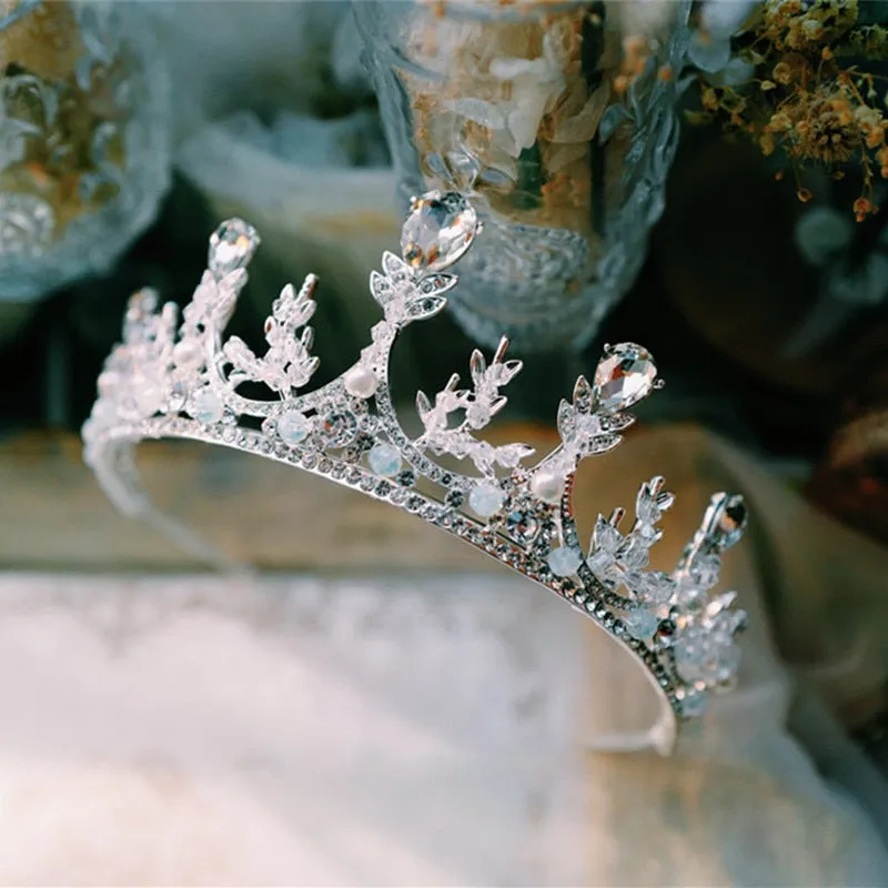 Crystal Princess Party High Point Tiara Crown