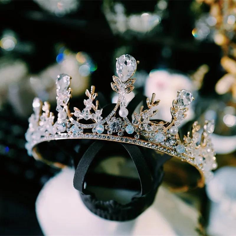Crystal Princess Party High Point Tiara Crown