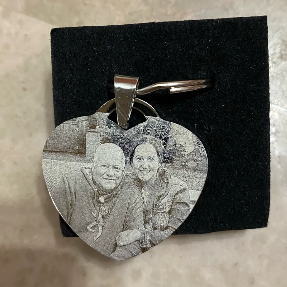 Custom Photo Necklace - Personalized Heart Photo Necklace - Picture Necklace Gift for Girlfriend - Couples Necklace - Picture Pendant for Women