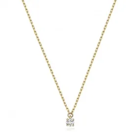 Diamond Jewellery 9ct Gold Diamond Necklace ND132