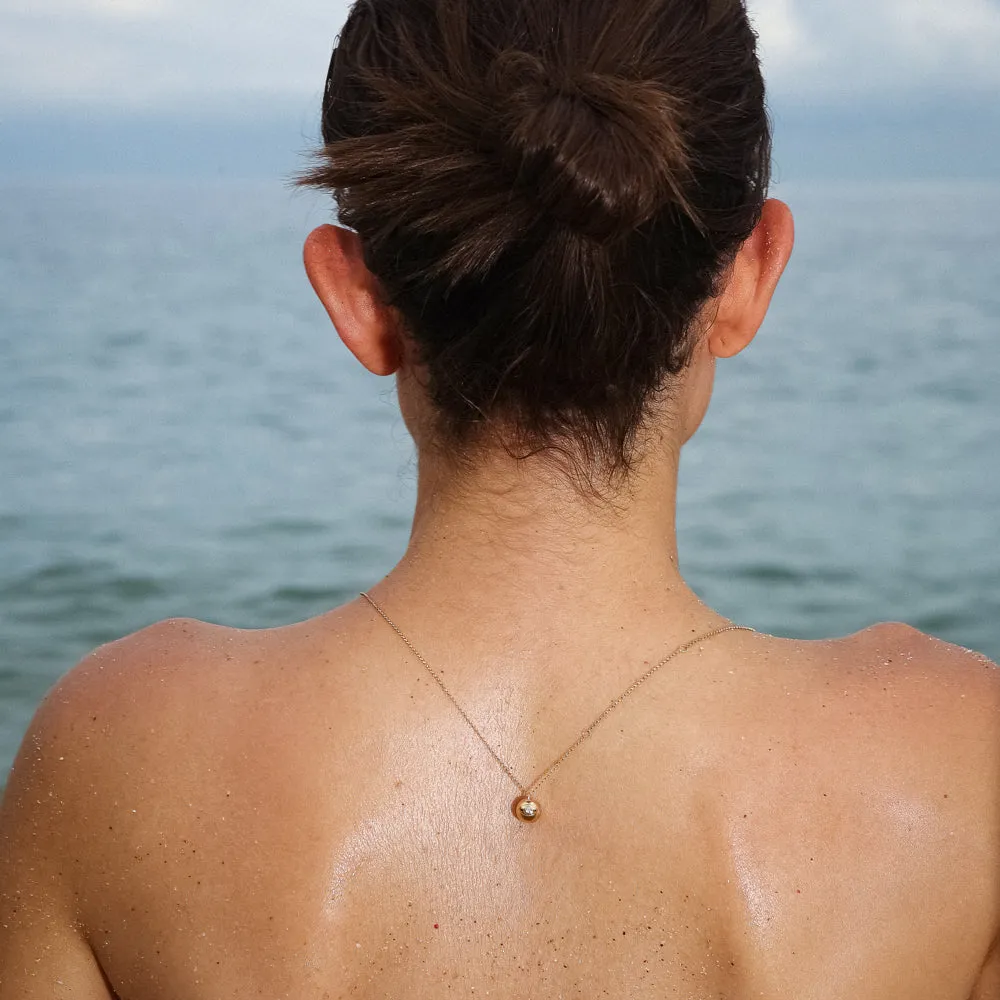 Diamond Small Clarity Charm Necklace