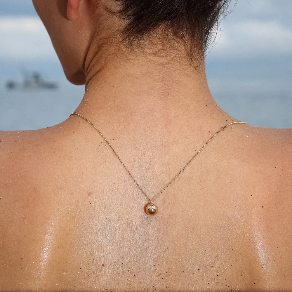 Diamond Small Clarity Charm Necklace