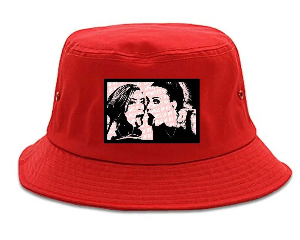Double Up 2 Girls Bucket Hat Cap