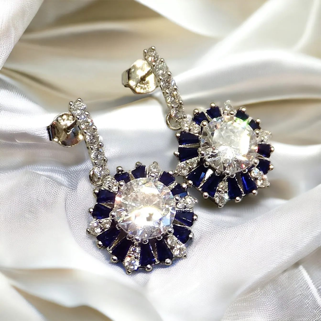 Drop Crystal Earrings