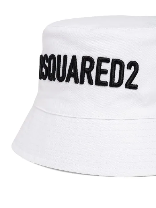 Dsquared2   Cotton gabardine bucket hat 
