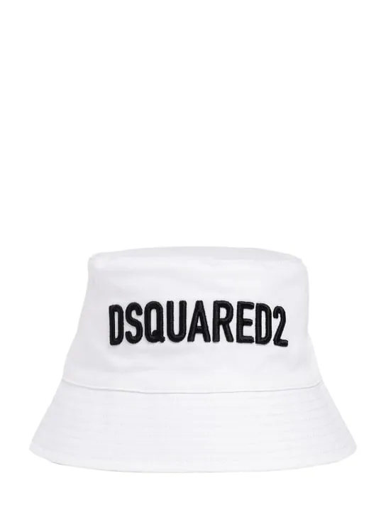 Dsquared2   Cotton gabardine bucket hat 
