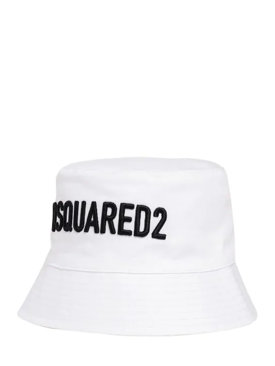 Dsquared2   Cotton gabardine bucket hat 