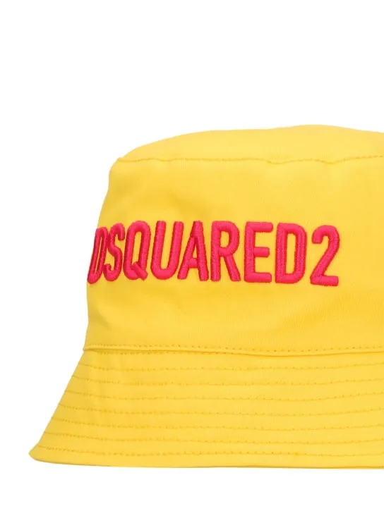 Dsquared2   Cotton gabardine bucket hat 