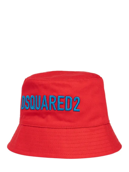 Dsquared2   Cotton gabardine bucket hat 