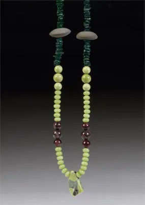 Earth Spirit Crystal Energy Necklace