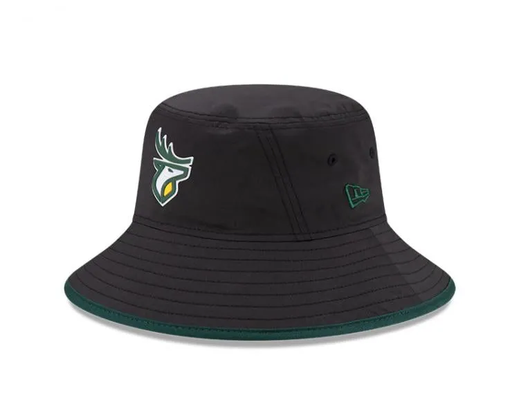 Edmonton Elks New Era Two Colour Bucket Hat Black
