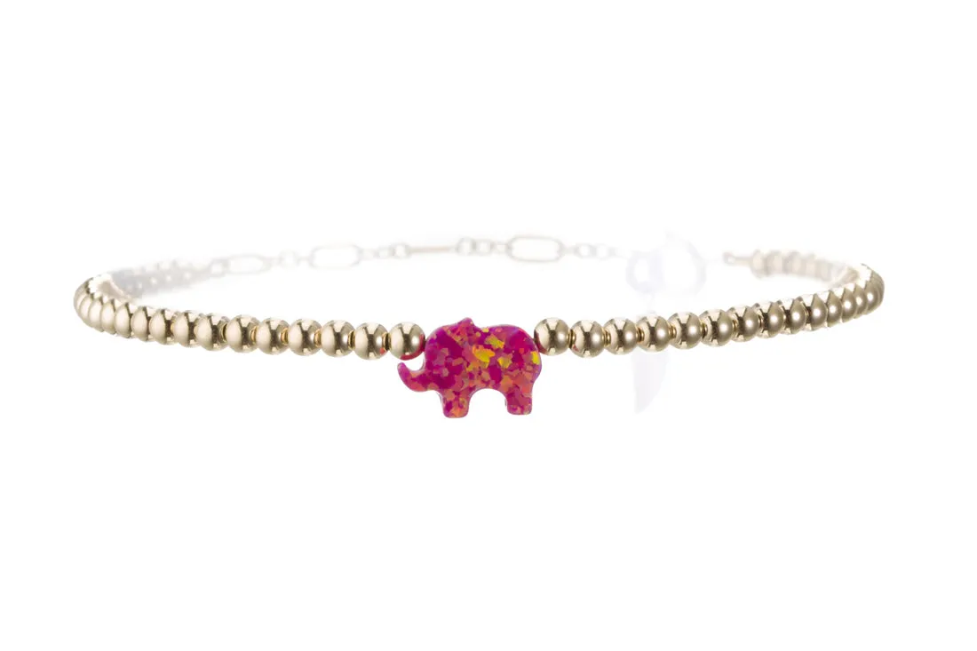 ELEPHANT OPAL BRACELET