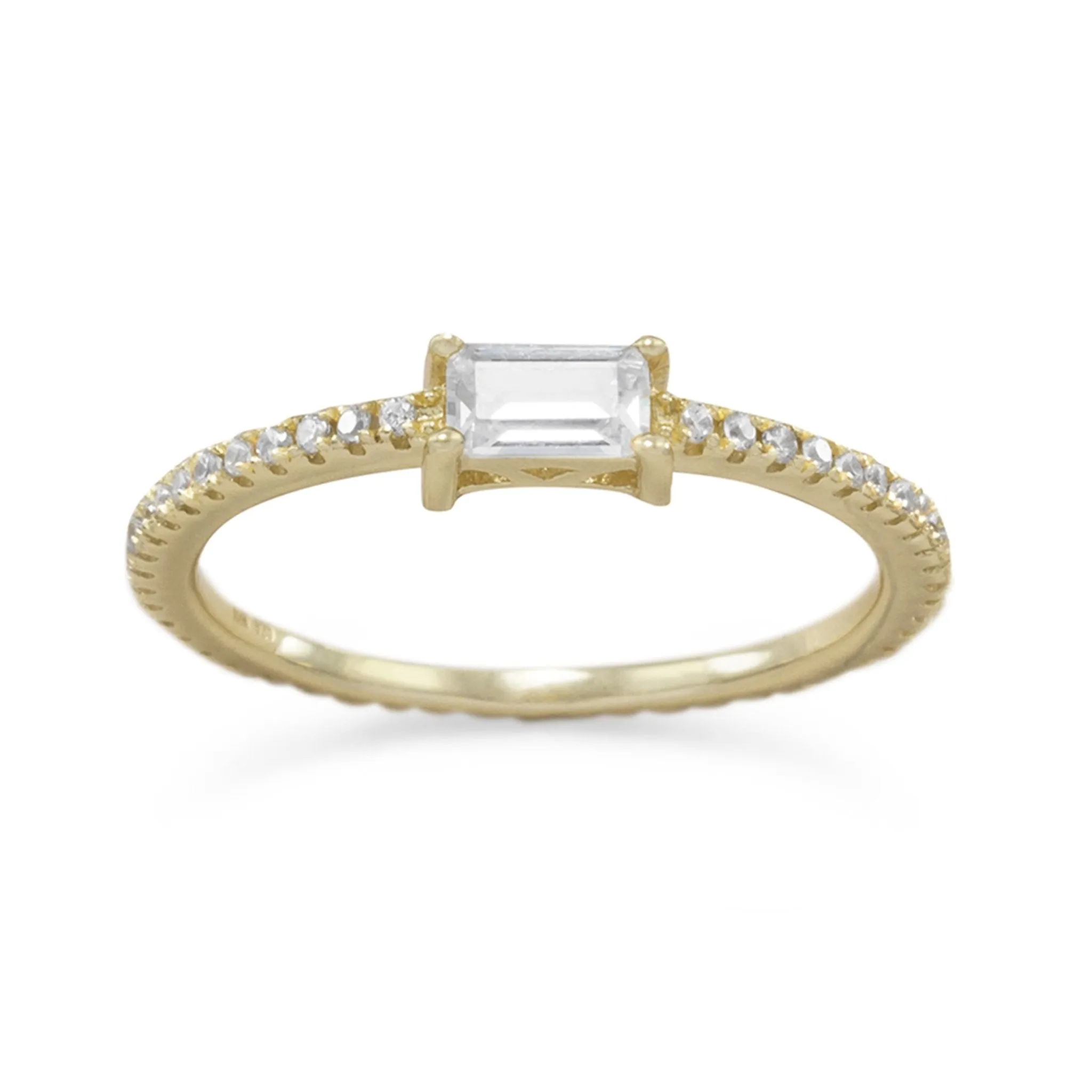 Elle Baguette Ring